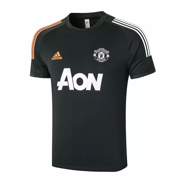 Entrenamiento Manchester United 2020-21 Negro Blanco